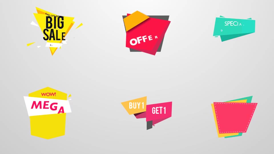Sale Badges Videohive 21090043 After Effects Image 2