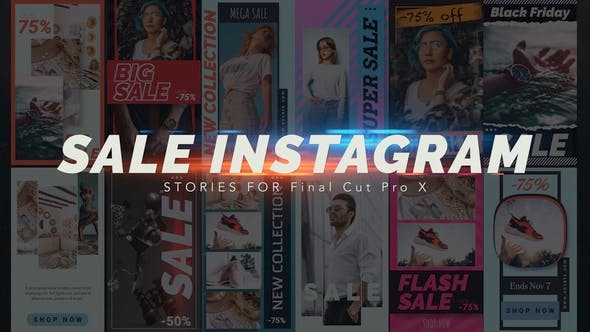Sale Instagram Stories for Final Cut Pro X - 33516011 Download Videohive