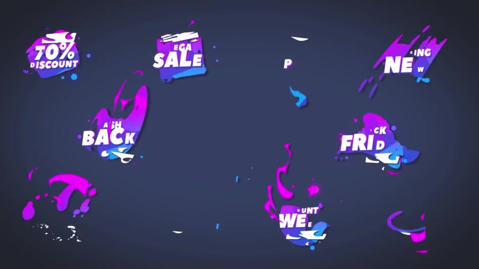 Sale & News Neon Badges Videohive 35168718 After Effects Image 9