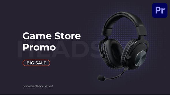 Sale Product Promo | Game Store Mogrt 100 - Videohive 33635871 Download