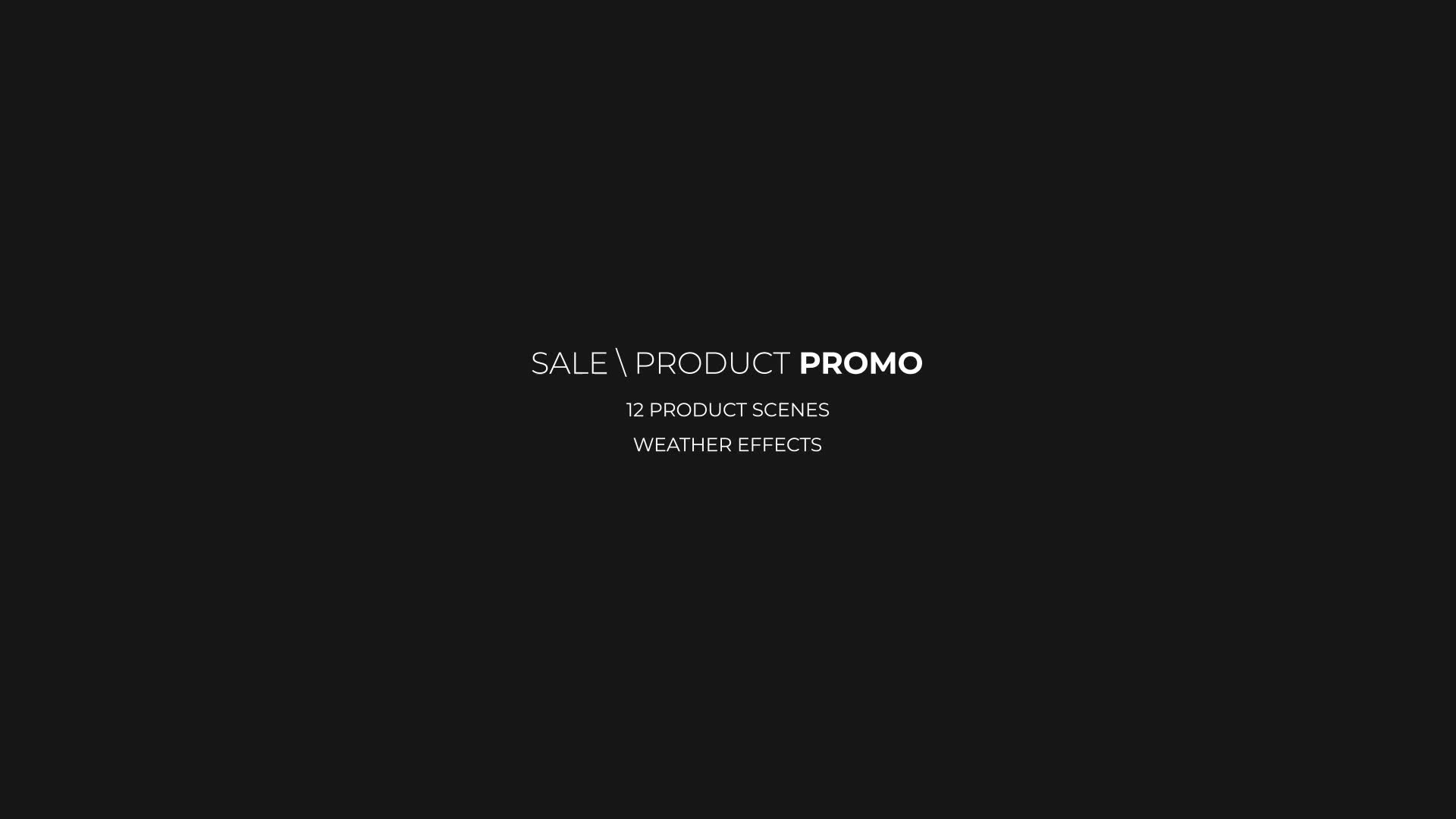 Sale, Product Promo Videohive 28561375 After Effects Image 1