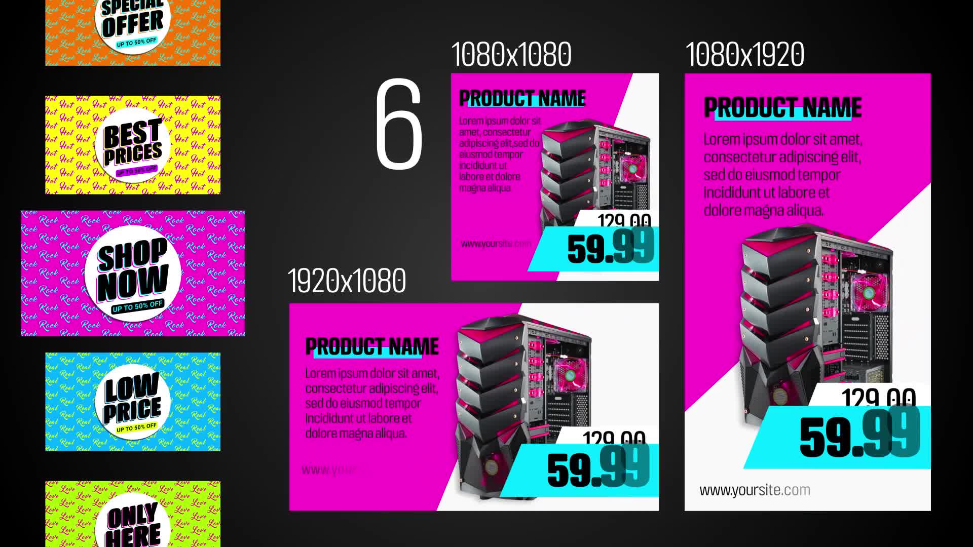 Sale Promo Pack Videohive 24255287 After Effects Image 9