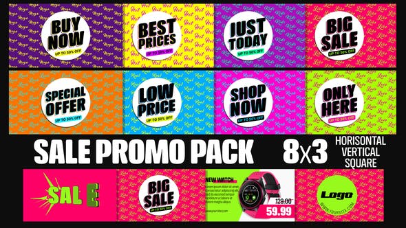 Sale Promo Pack - Videohive Download 24255287
