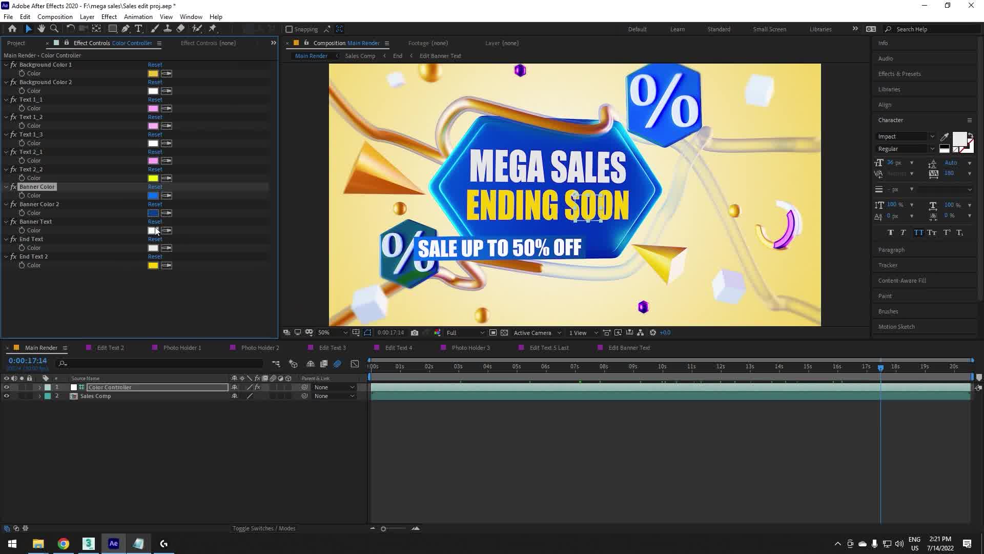 Sale Promo Videohive 38762339 After Effects Image 10