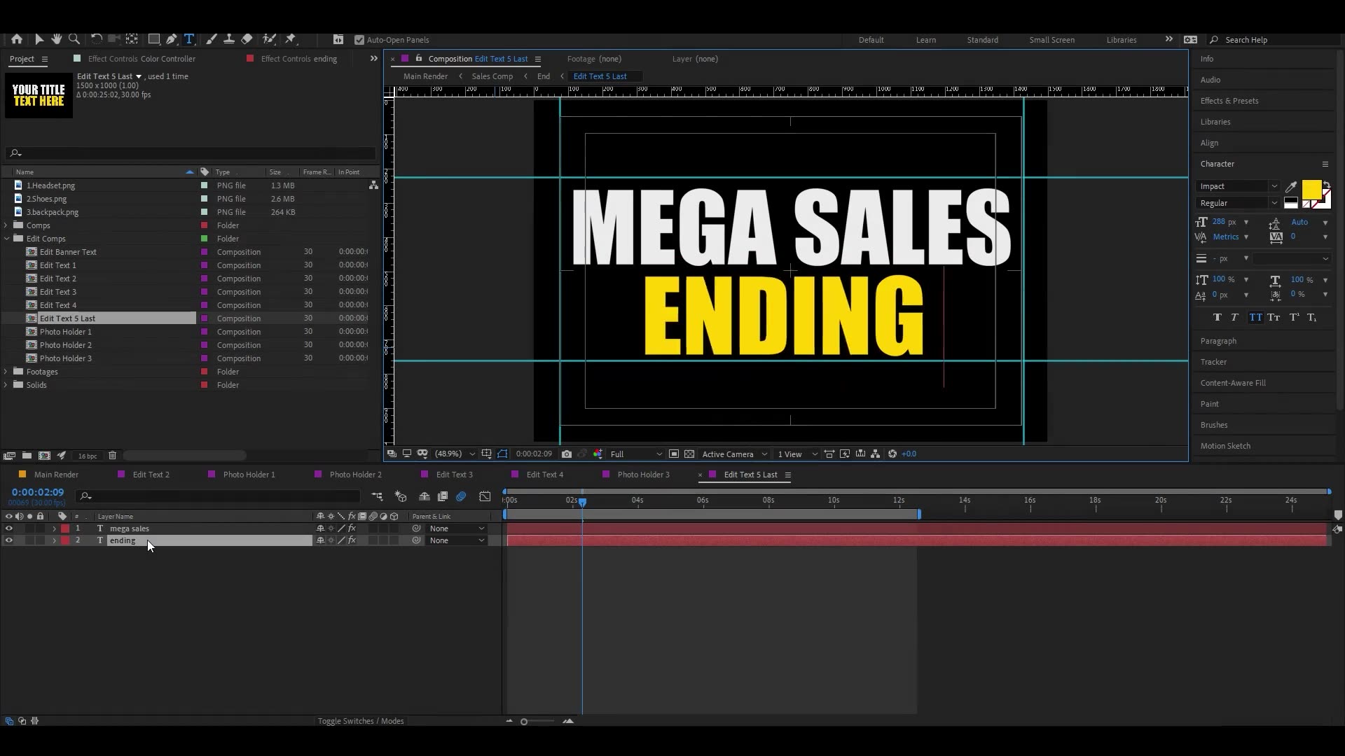 Sale Promo Videohive 38762339 After Effects Image 6