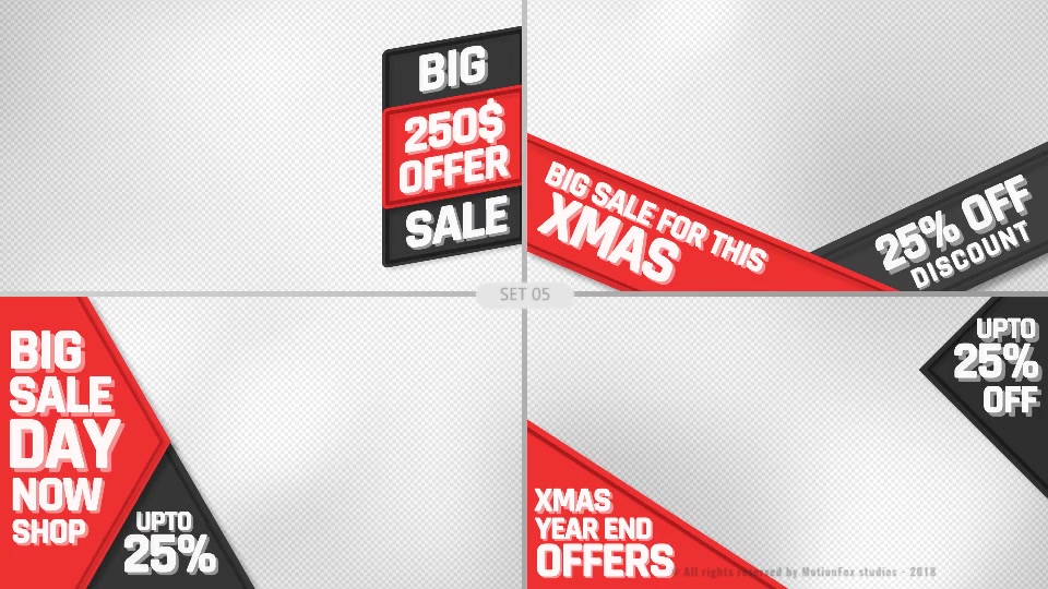 Sale Tags and Labels Pack Videohive 22987321 After Effects Image 10