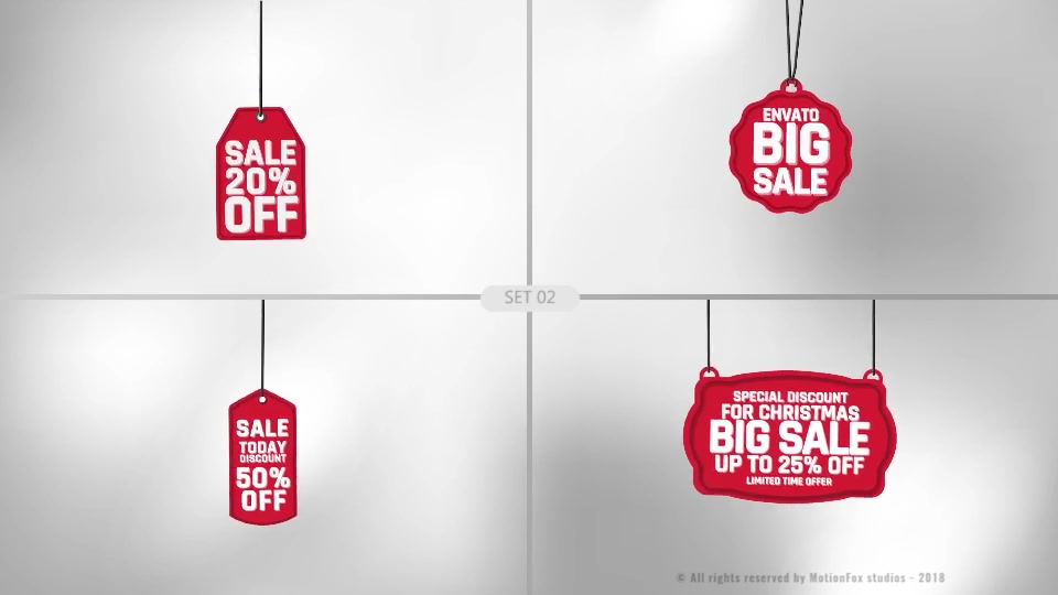 Sale Tags and Labels Pack Videohive 22987321 After Effects Image 4
