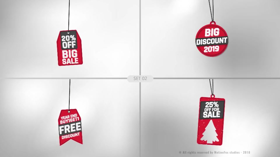 Sale Tags and Labels Pack Videohive 22987321 After Effects Image 5