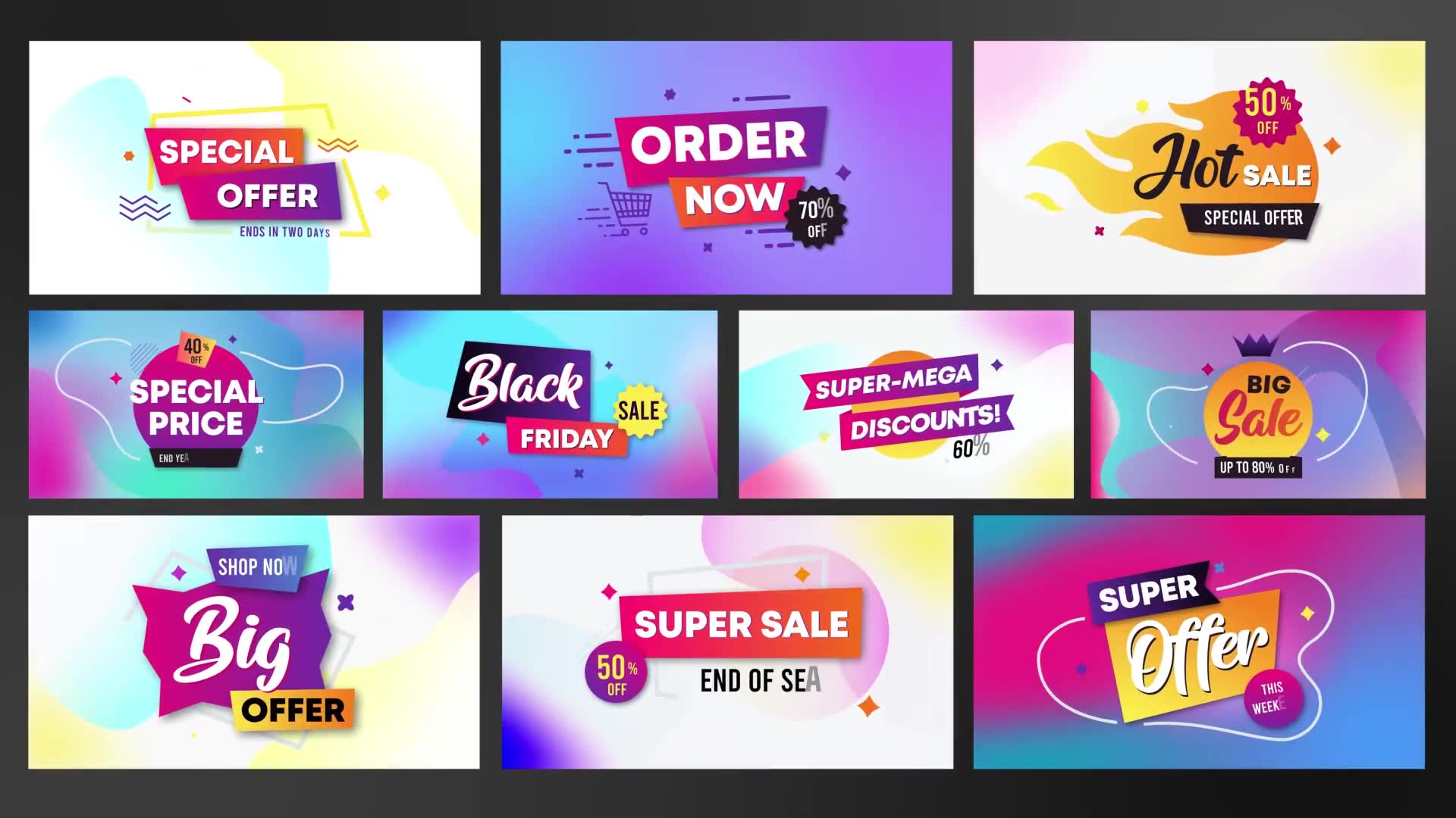 Sales Badges And Titles || FCPX Videohive 33692183 Apple Motion Image 12