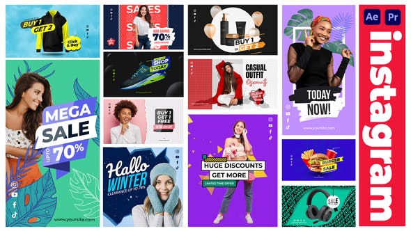 Sales | Instagram Stories & Posters - 38474257 Download Videohive