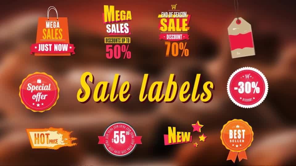 Sales Labels Videohive 10822812 After Effects Image 1