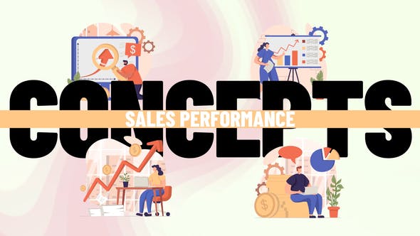 Sales performance Scene Situation - Videohive 36654277 Download
