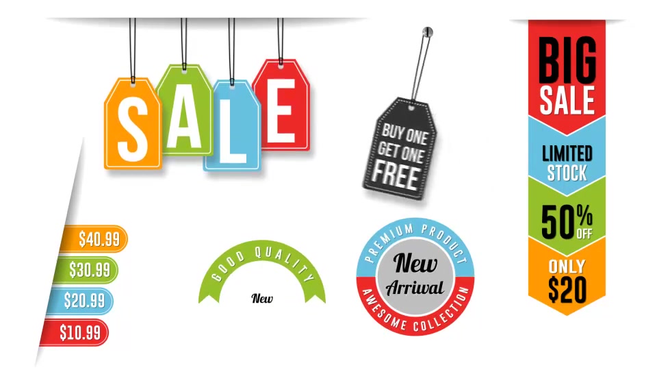 Sales Promo Tags Videohive 9837118 After Effects Image 4