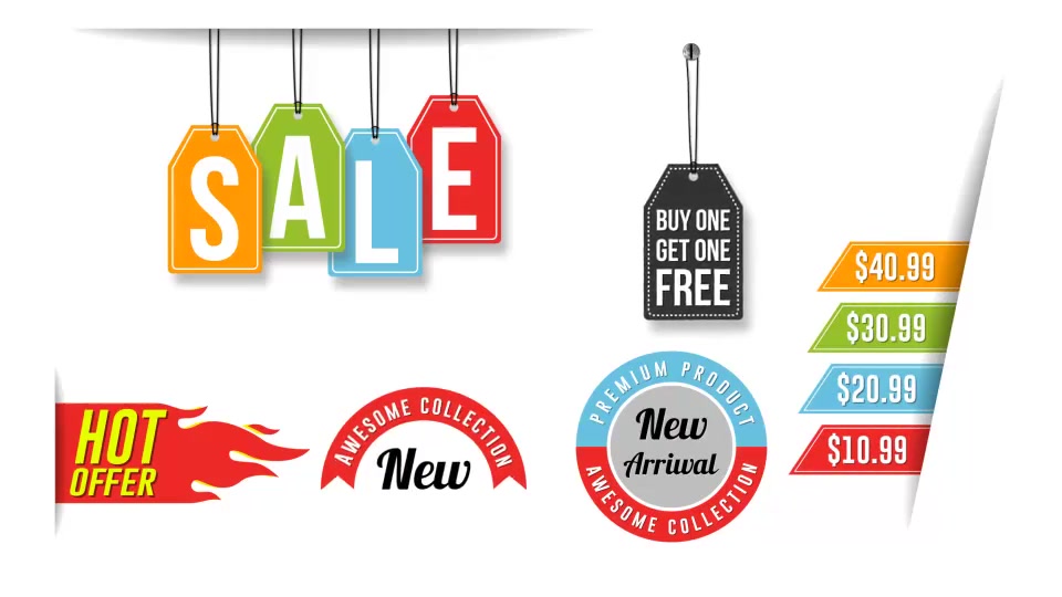 Sales Promo Tags Videohive 9837118 After Effects Image 5