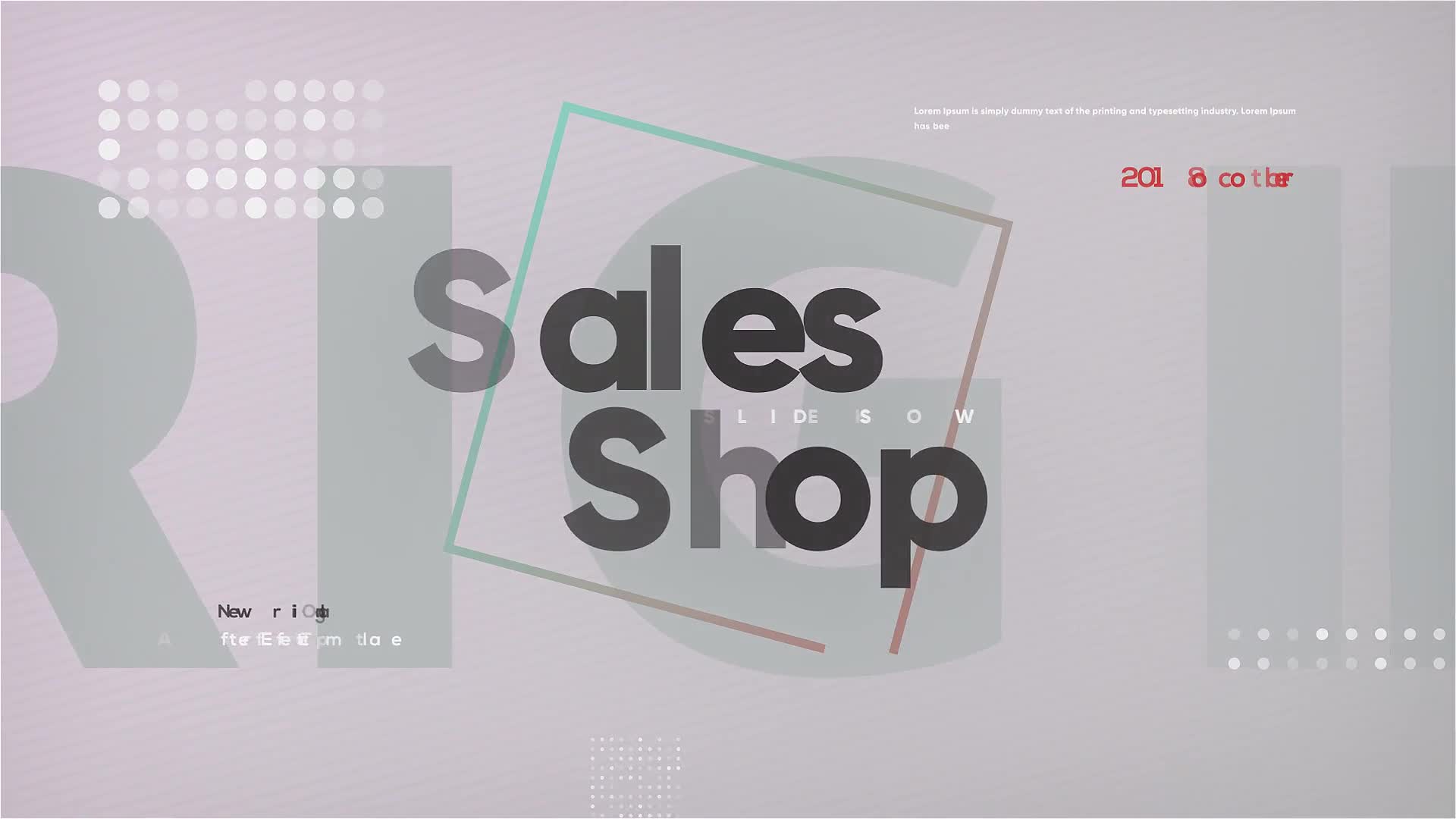 Sales Shop Clean Slideshow Videohive 22702296 After Effects Image 1