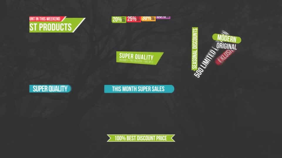 Sales Strips Videohive 19986754 After Effects Image 1