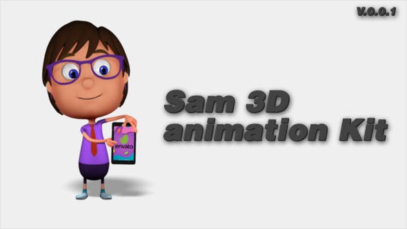 Sam 3D animation Kit - Download 24134451 Videohive