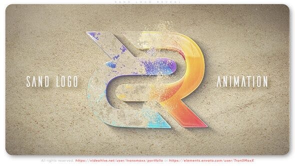 Sand Logo Reveal - 43343405 Download Videohive