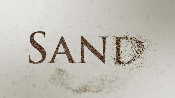 Sand Particles Logo Reveal - 23765350 Download Videohive