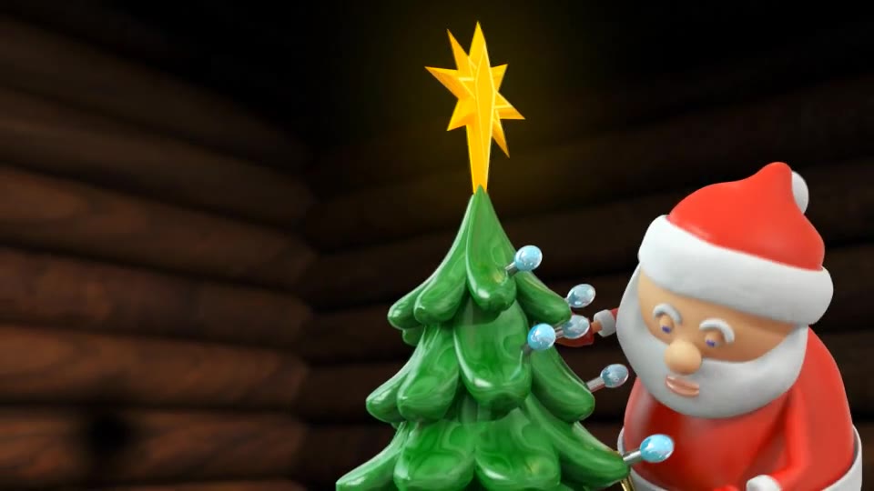 Santa and Christmas Tree Videohive 13855195 After Effects Image 2