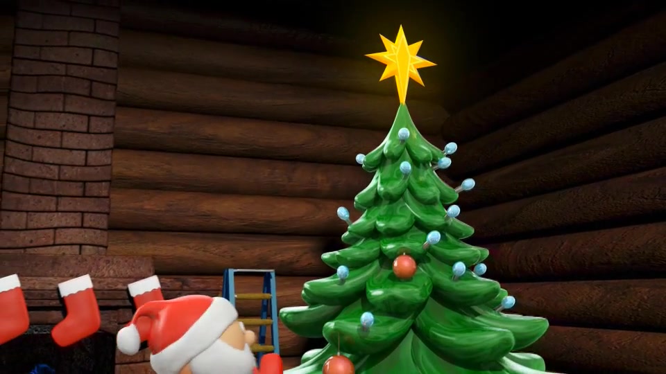 Santa and Christmas Tree Videohive 13855195 After Effects Image 4