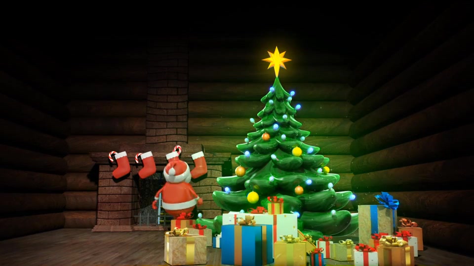 Santa and Christmas Tree Videohive 13855195 After Effects Image 9