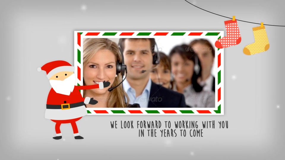 Santa Animation & Greetings - Download Videohive 9455623