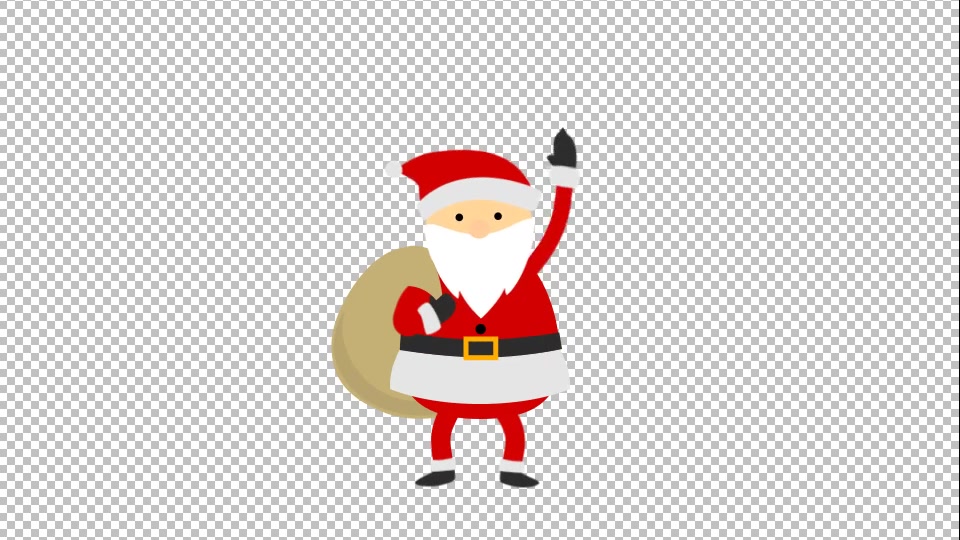 Santa Animation Greetings Download  Videohive 9455623