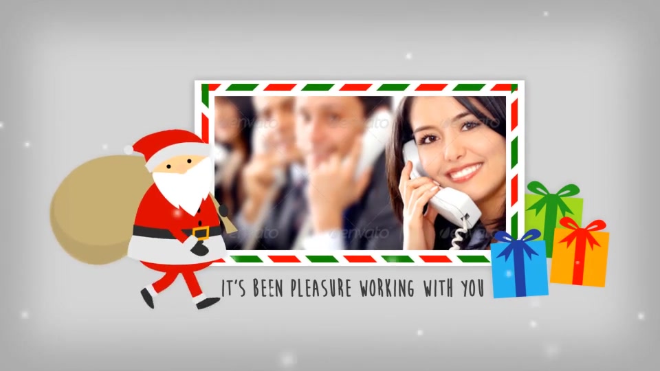 Santa Animation & Greetings - Download Videohive 9455623