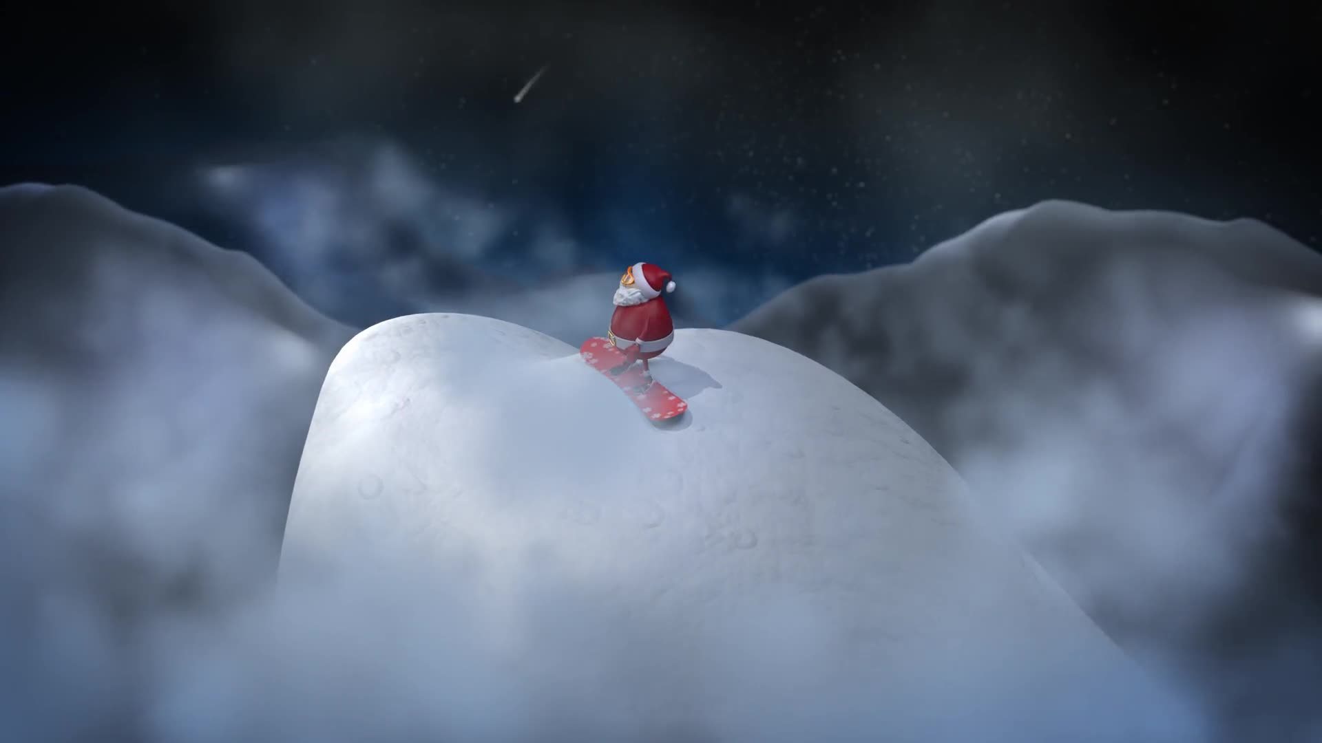 Santa Christmas Snowboard Videohive 21073887 After Effects Image 1