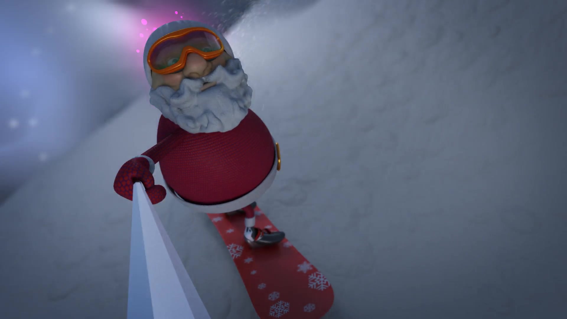 Santa Christmas Snowboard Videohive 21073887 After Effects Image 6