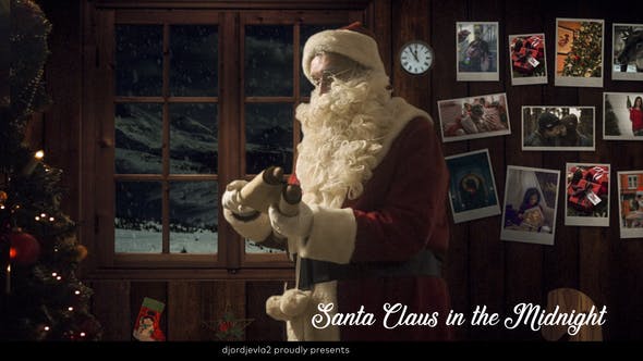 Santa Claus in the Midnight - Download 22892797 Videohive