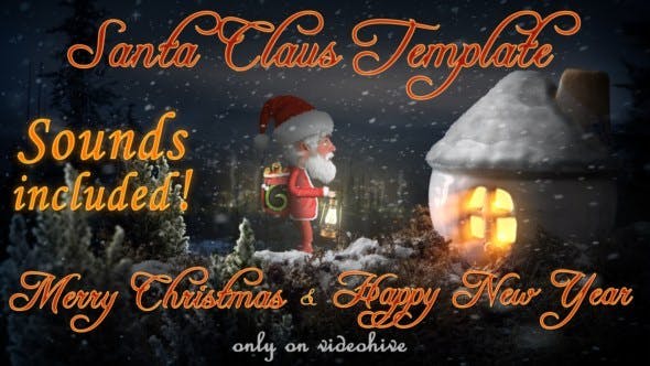 Santa Claus Merry Christmas and Happy New Year - Videohive 13891484 Download