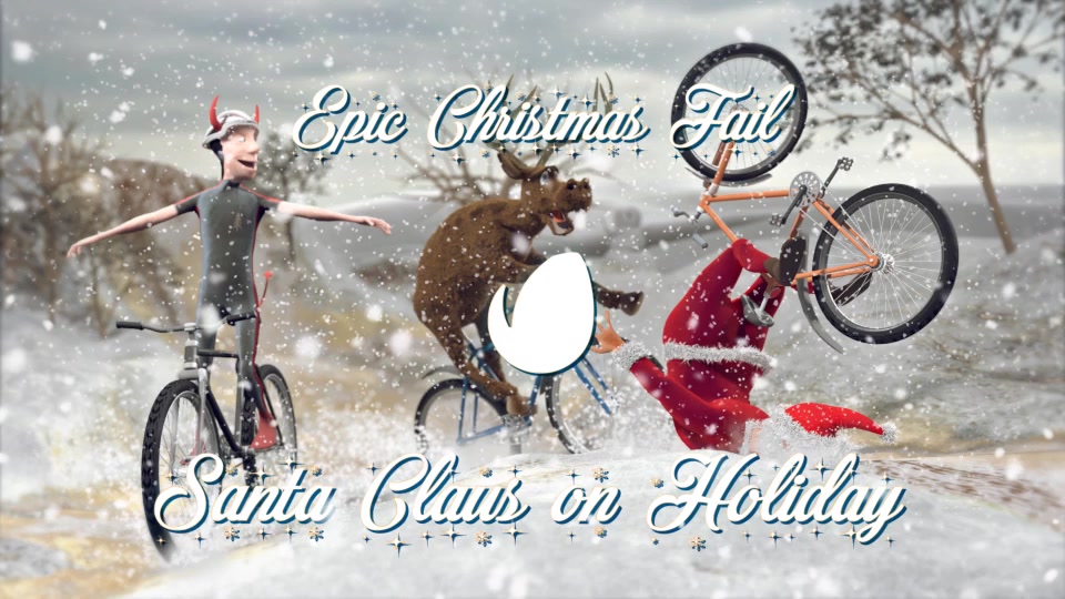 Santa Claus on Holiday Epic Christmas Fail Videohive 18959306 After Effects Image 12