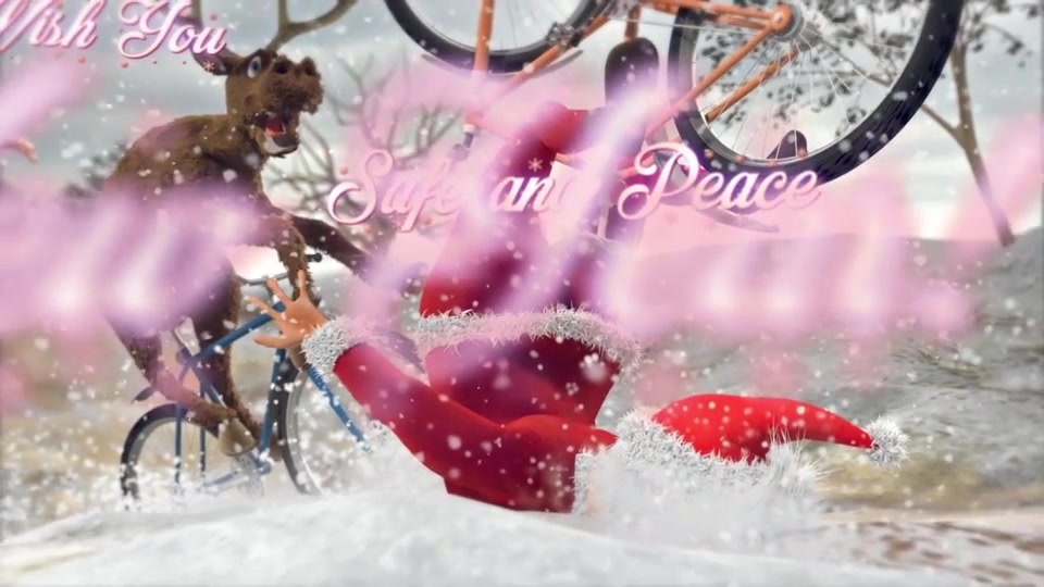 Santa Claus on Holiday Epic Christmas Fail Videohive 18959306 After Effects Image 4