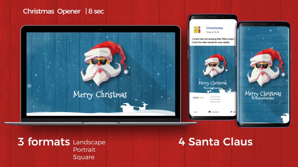 Santa Claus Openers Videohive 25036906 After Effects Image 3