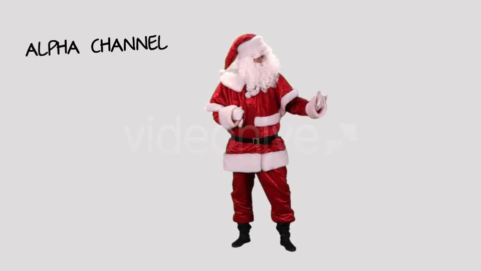 Santa Claus Plays the Guitar Videohive 6045767 Stock Footage Image 1