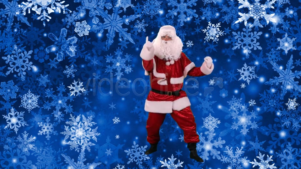 Santa Claus Plays the Guitar Videohive 6045767 Stock Footage Image 3