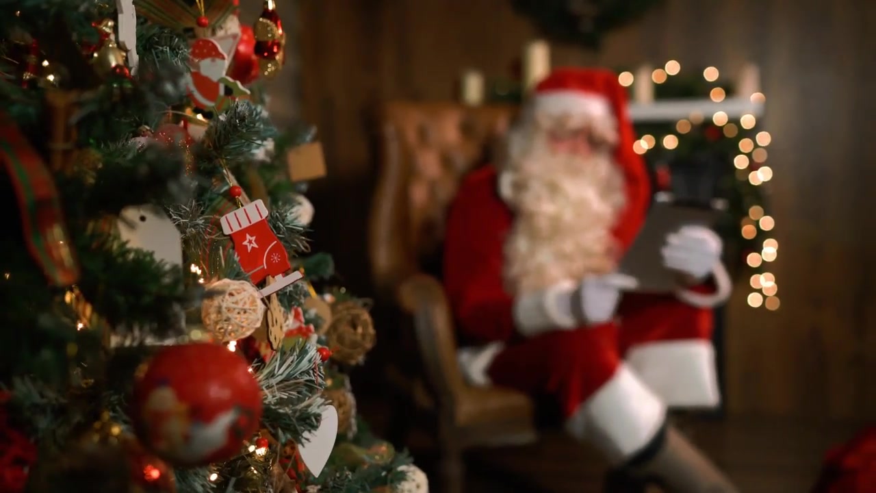 Santa Claus With Magic IPad - Download Videohive 19072421