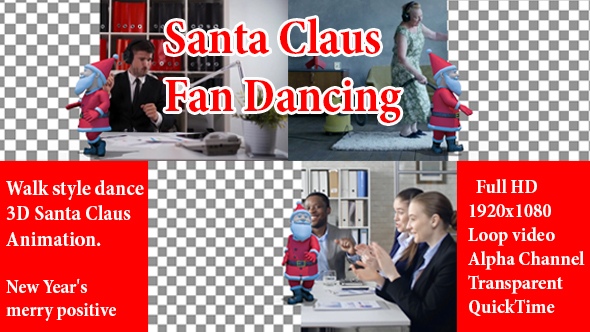 Santa Funny Dance Show - Download Videohive 20921250