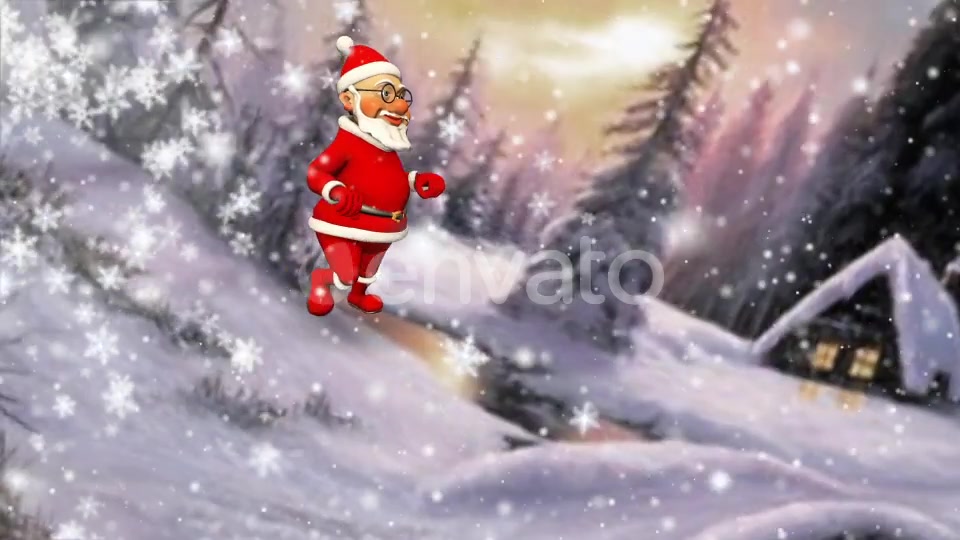 Santa Funny Transition (4 Pack) Videohive 22907995 Motion Graphics Image 7