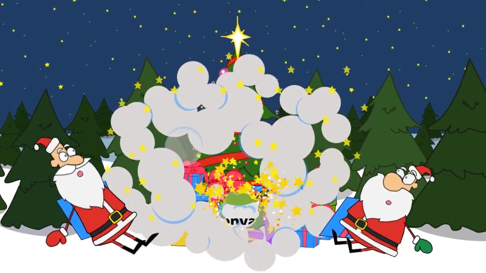 Santa is Opening a Present Videohive 14060035 After Effects Image 4