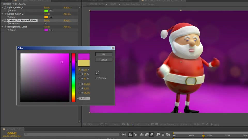 Santa Juggling Snowballs - Download Videohive 13606602