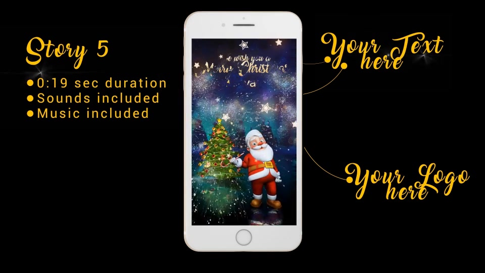 Santa Message Instagram Stories Videohive 23006006 After Effects Image 12