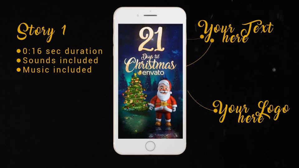 Santa Message Instagram Stories Videohive 23006006 After Effects Image 4