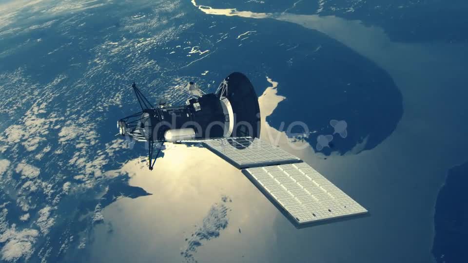 Satellite over Earth 2 - Download Videohive 16700596