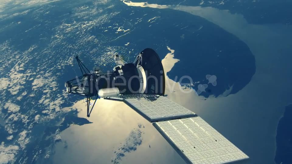 Satellite over Earth 2 - Download Videohive 16700596