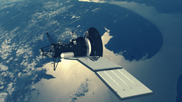 Satellite over Earth 2 - Download Videohive 16700596