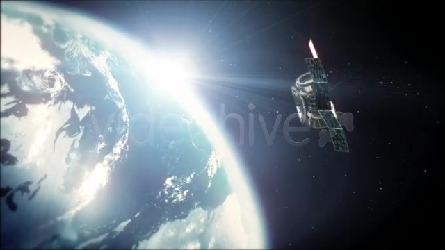 Satellite over Earth - Download Videohive 1283992