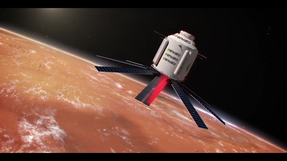 Satellite over Mars Videohive 14247318 After Effects Image 3